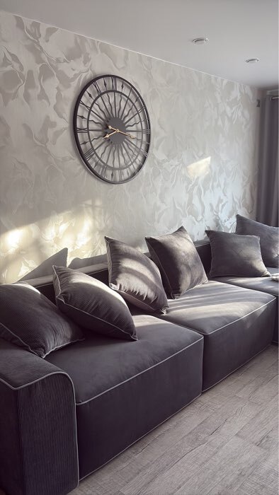 Фотография покупателя товара Часы настенные интерьерные «Солнце», серия: Лофт, металл, бесшумные, плавный ход, d=80 см, от батарейки 1×АА - Фото 1