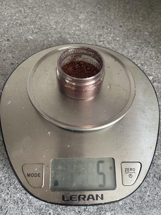 Фотография покупателя товара Блёстки пищевые КондиМир крупной фракции медные, 10 г - Фото 6