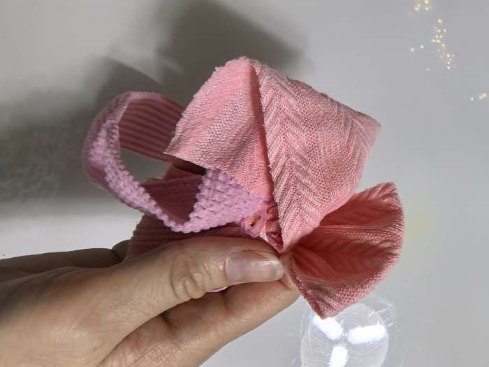 Фотография покупателя товара Повязка для волос «Выбражулька», бант узор, 16×3 см, розовая - Фото 1