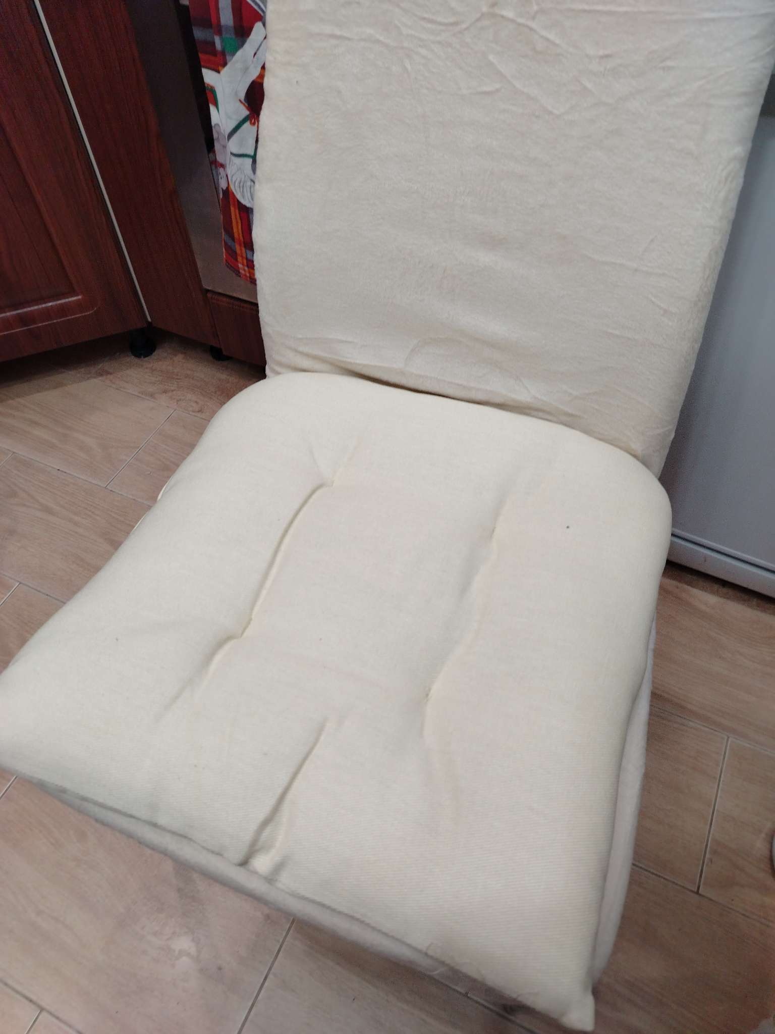 Фотография покупателя товара Подушка на стул «Этель» Home, 42×42 см, бежевая - Фото 1