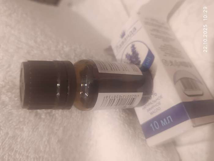 Фотография покупателя товара Эфирное масло «Лаванда», флакон-капельница, аннотация, 10 мл - Фото 3