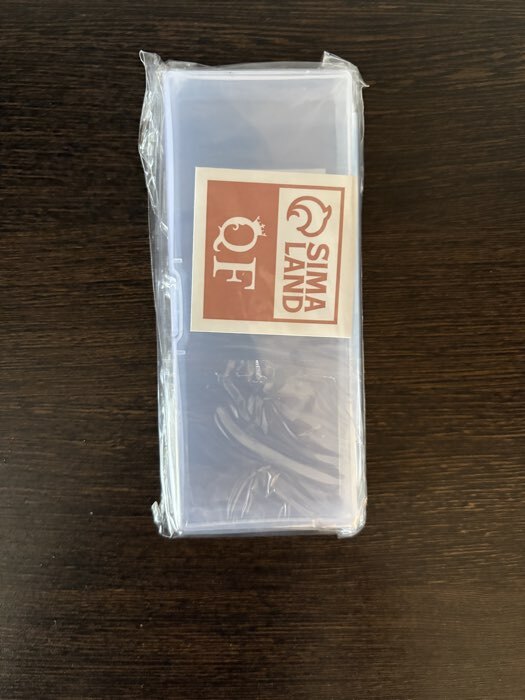 Фотография покупателя товара Бокс для хранения мелочей, 14×6×2 см, прозрачный - Фото 2