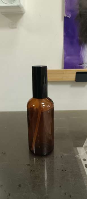 Фотография покупателя товара Флакон для парфюма, стеклянный, с распылителем, 100 мл, коричневый - Фото 1