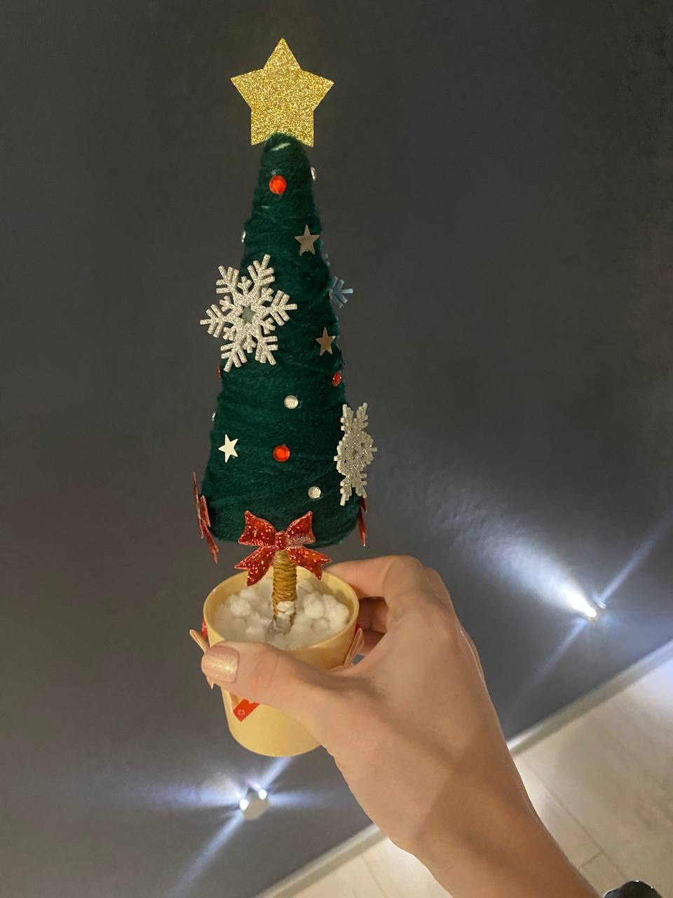 Фотография покупателя товара Набор для творчества «Новогоднее дерево своими руками»