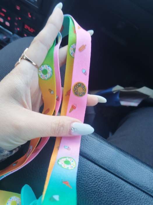 Фотография покупателя товара Сумка для девочки «Кошечка», поп ит, силиконовая, на молнии, розовая - Фото 3