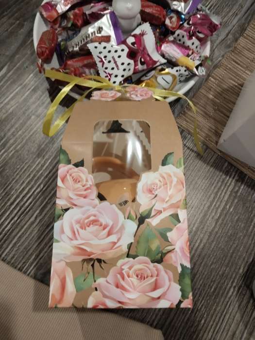 Фотография покупателя товара Коробка сборная «Женские радости» 9×11×9 см - Фото 2