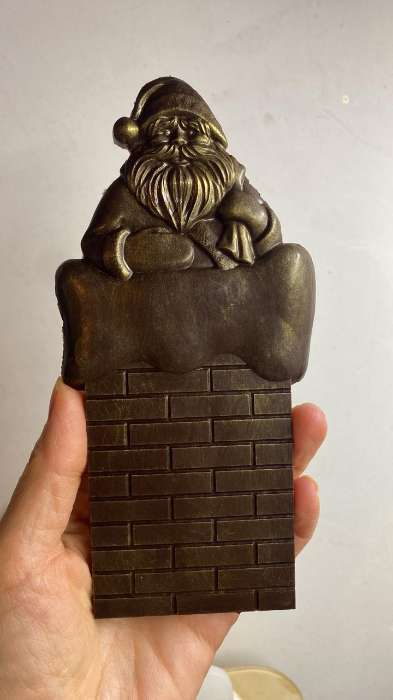 Фотография покупателя товара Форма для шоколада новогодняя Выдумщики «Снеговик», размер изделия 8×4.5 см, пластик, прозрачная - Фото 1