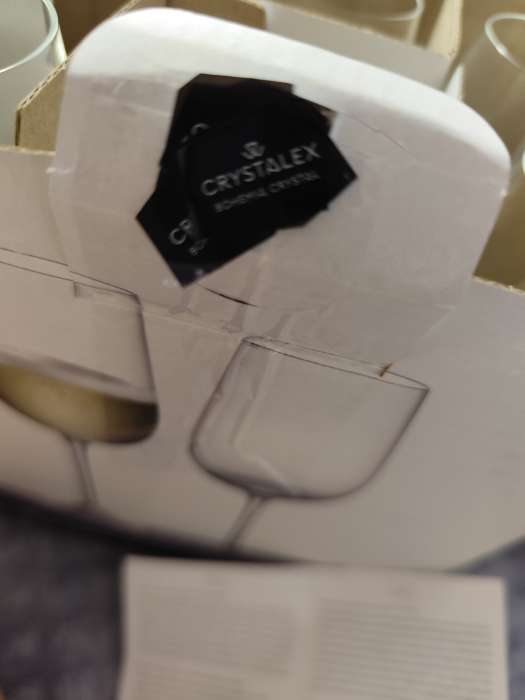 Фотография покупателя товара Бокалы для шампанского «Пион», 150 мл, набор 6 шт., стекло, прозрачные - Фото 1