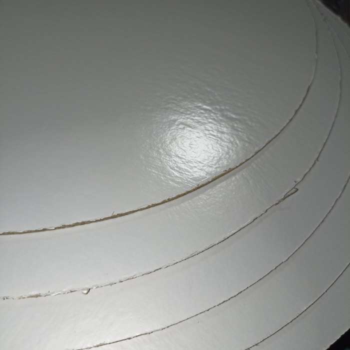 Фотография покупателя товара Подложка для торта усиленная, 30 см, чёрный - белый, 3.2 мм - Фото 6