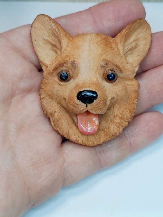 Фотография покупателя товара Молд для заливки «Мордашка», силикон, 8×2.3 см, прозрачный - Фото 1