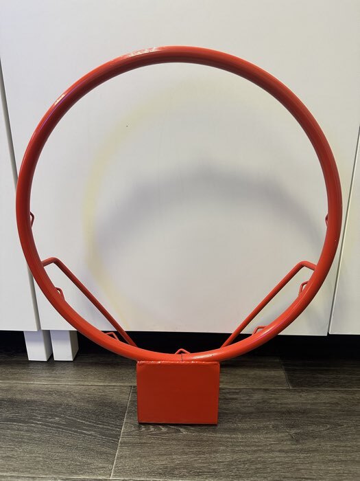 Фотография покупателя товара Корзина баскетбольная №7, d=450 мм, без сетки - Фото 2