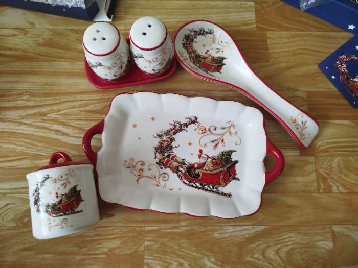 Фотография покупателя товара Подставка для ложку новогодняя Доляна «Приближение чуда», 22.3×7.5×2.3 см, доломит, белая - Фото 2