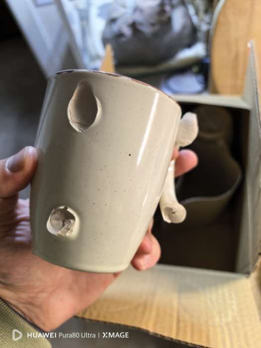 Фотография покупателя товара Кружка Доляна «Альпийский крем», 340 мл, керамика, бежевая - Фото 1