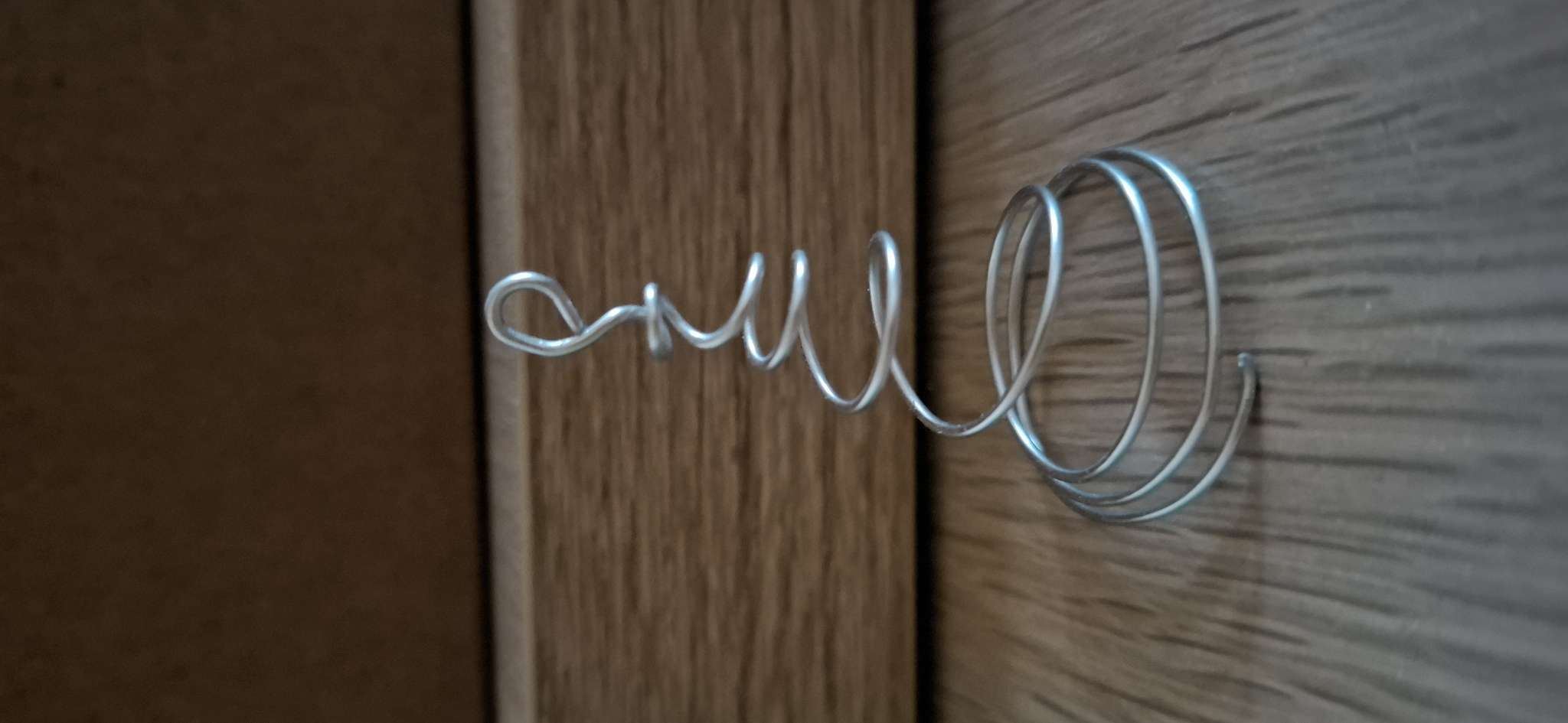 Фотография покупателя товара Проволока алюминиевая для поделок и декорирования, 5 м, d=1 мм, серебристая - Фото 1