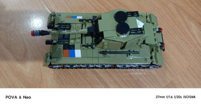 Фотография покупателя товара Конструктор «Танк Великой Победы», подвижные элементы, 463 детали - Фото 2