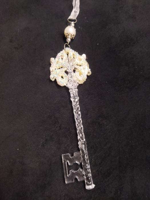 Фотография покупателя товара Ёлочная игрушка «Зимнее волшебство. Карета», блеск 11×12 см, прозрачный - Фото 3