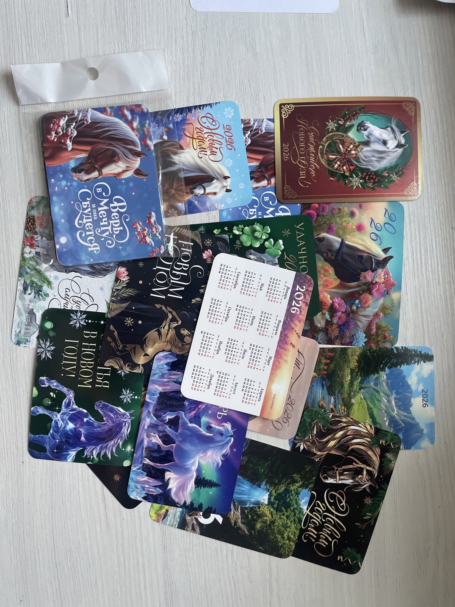 Фотография покупателя товара Календарь карманный 2026 «С Новым годом» - Фото 4