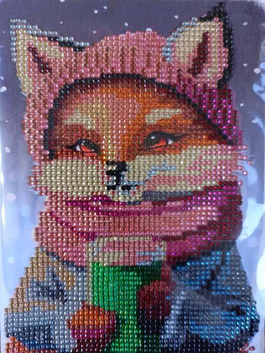 Фотография покупателя товара Алмазная мозаика на новый год с частичным заполнением на холсте «Розы», 15×21 см, набор для творчества - Фото 1