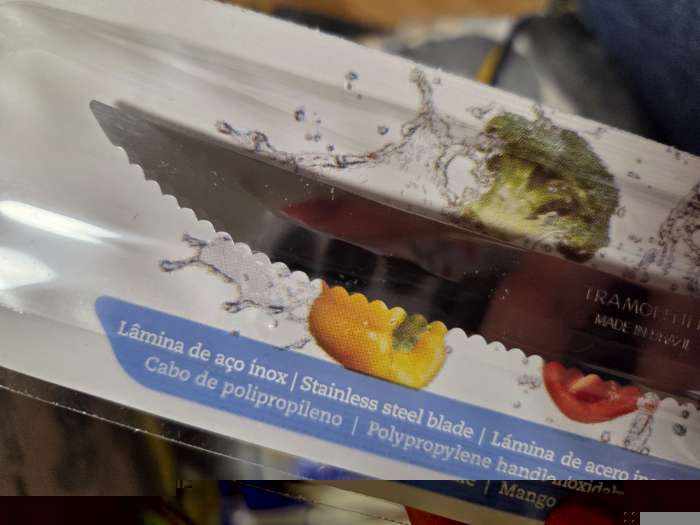 Фотография покупателя товара Нож кухонный для хлеба Athus, лезвие 17.5 см, сталь AISI 420 - Фото 3