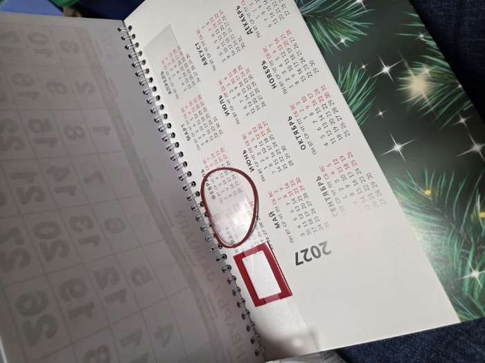 Фотография покупателя товара Календарь квартальный 2026 «Конь с цветами» - Фото 1