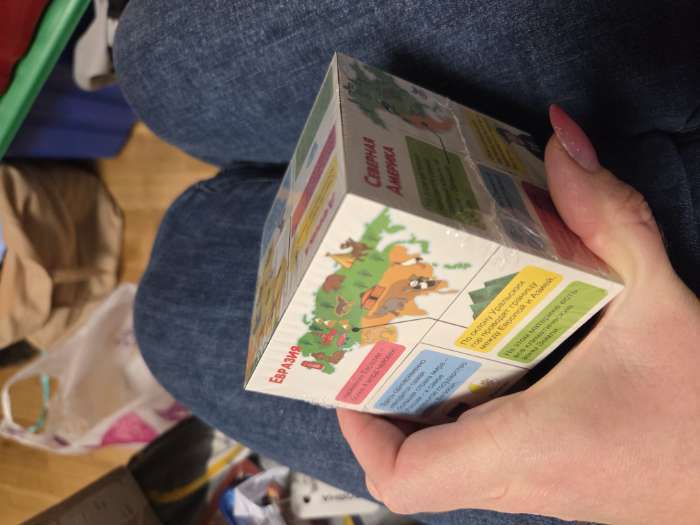 Фотография покупателя товара УЦЕНКА «Умникуб» океаны - Фото 4