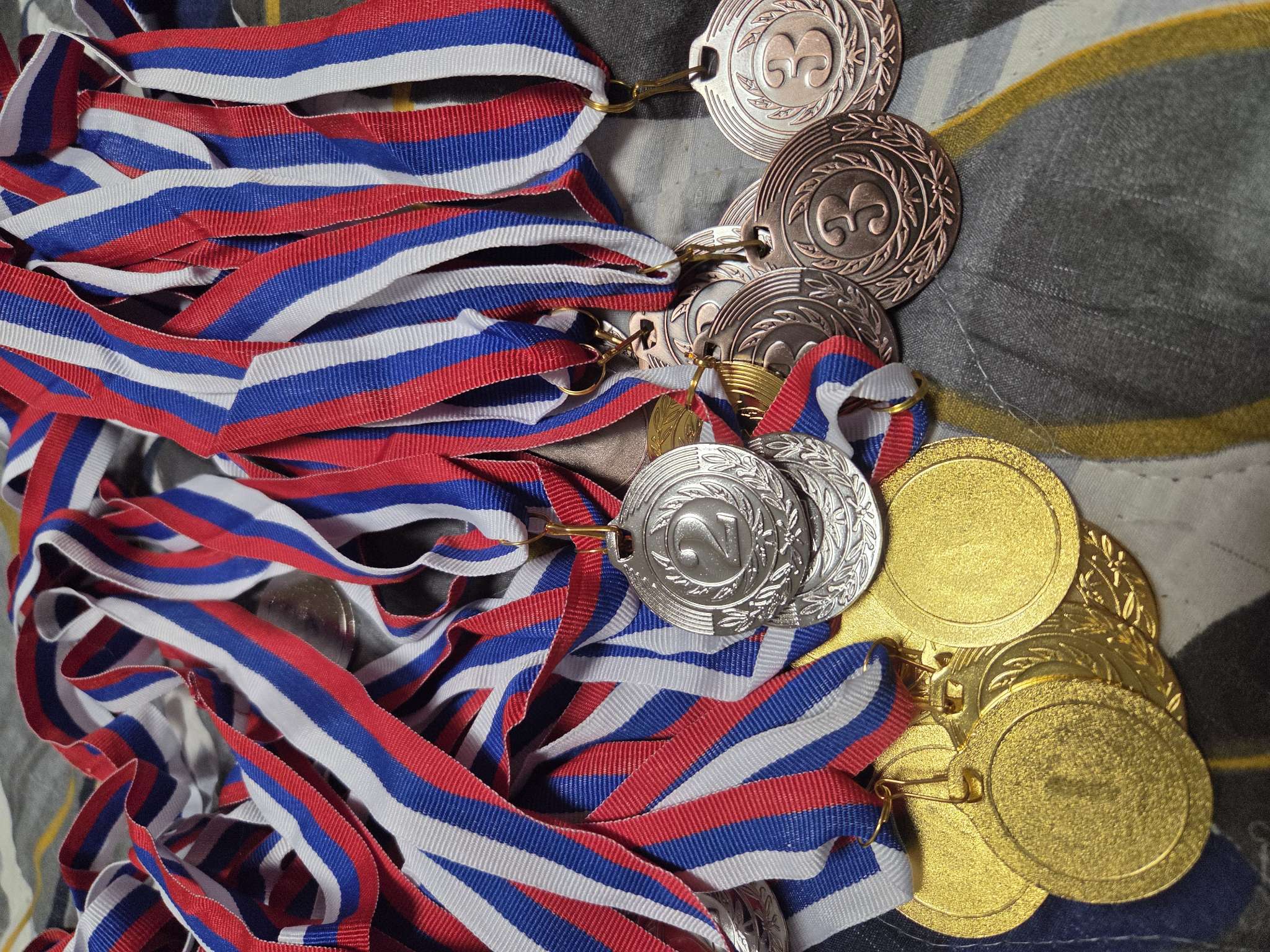 Фотография покупателя товара Лента для медали, триколор - Фото 5