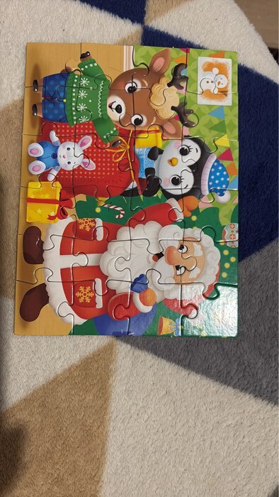 Фотография покупателя товара Пазл «В ожидании Нового года», 24 детали - Фото 2