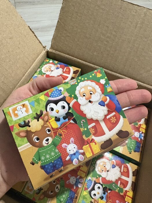 Фотография покупателя товара Пазл «В ожидании Нового года», 24 детали - Фото 3