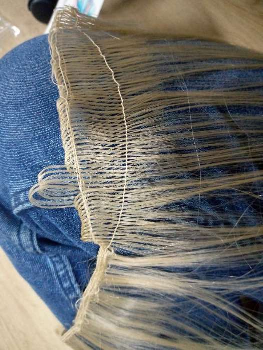 Фотография покупателя товара Кукольные волосы-тресс «Прямые» длина волос: 40 см, ширина:50 см, №16 - Фото 2