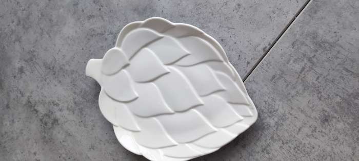 Фотография покупателя товара Блюдо керамическое для подачи «Артишоки», белая, 20 х 17 см, цвет белый - Фото 4