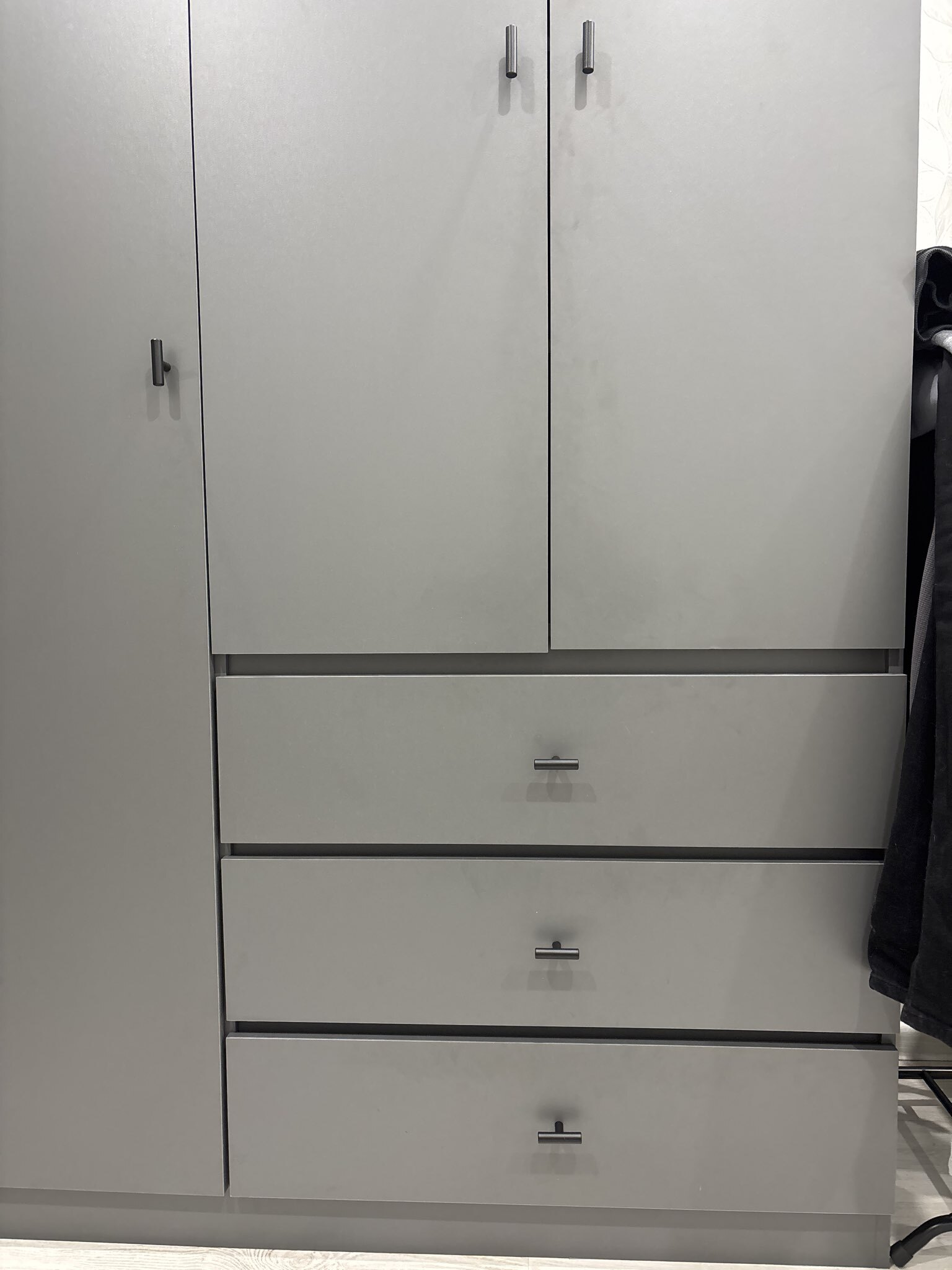 Фотография покупателя товара Ручка-кнопка CAPPIO PK332 LIGHT, d=12 мм, цвет черный - Фото 2