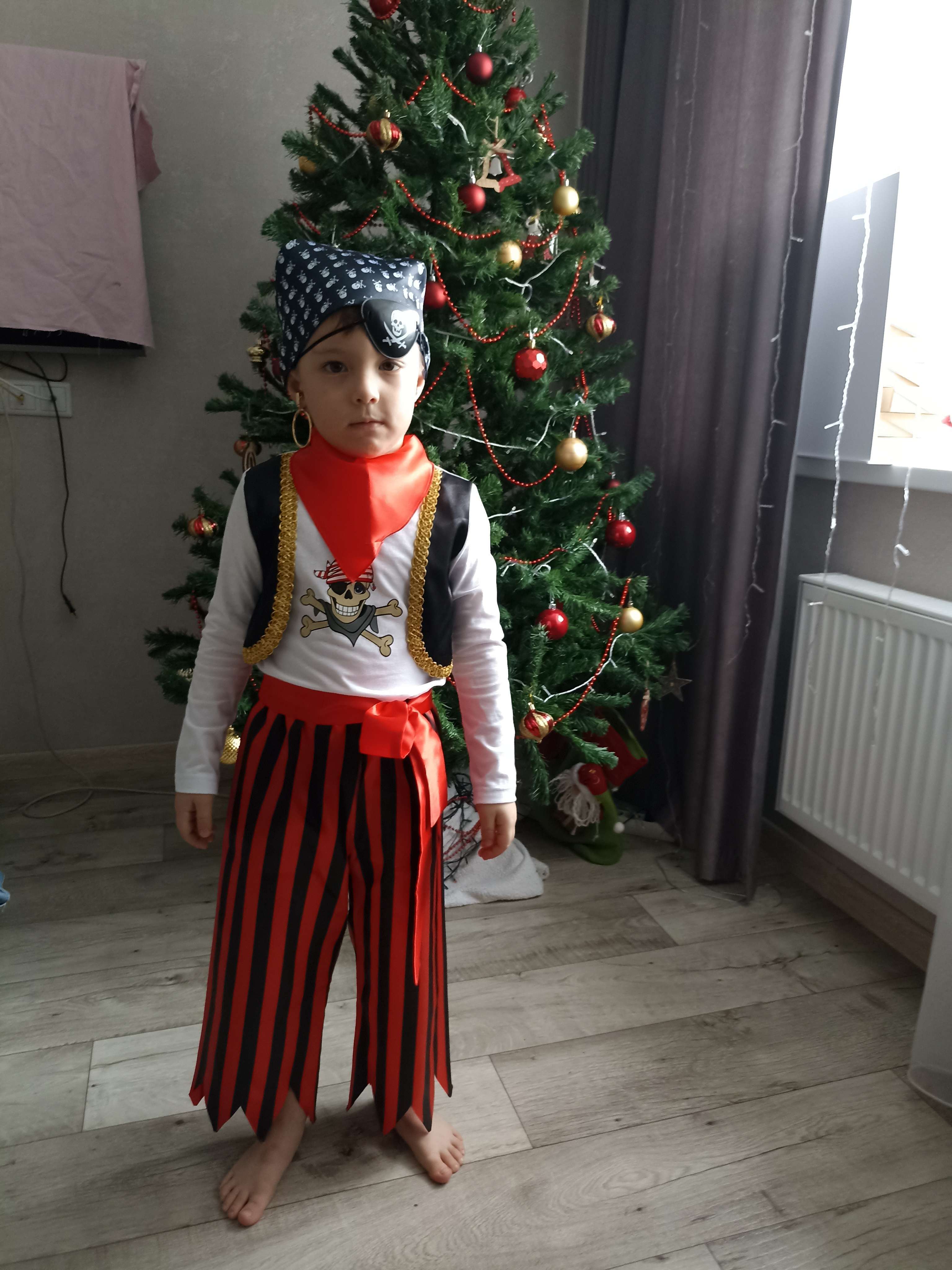 Фотография покупателя товара Карнавальный костюм «Пират», р. 32, рост 128 см