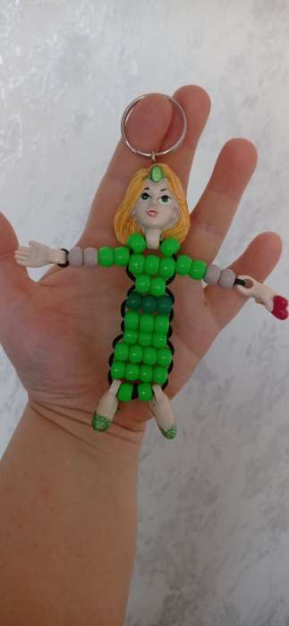 Фотография покупателя товара Набор для создания брелока «Принцесса» - Фото 1