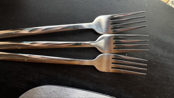 Фотография покупателя товара Вилка столовая «Тайфун», длина 20 см, нержавеющая сталь, серебристая - Фото 6