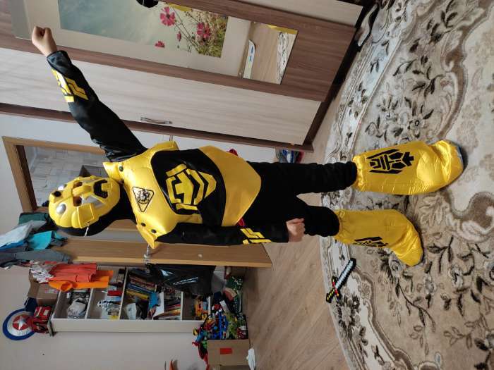 Фотография покупателя товара Карнавальный костюм «Робот», размер 116-60 - Фото 1