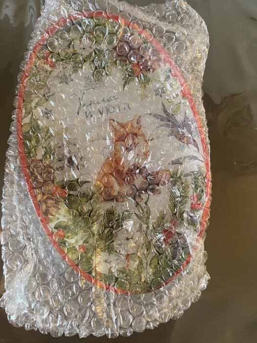 Фотография покупателя товара Блюдо новогоднее «Тепла и уюта», 24.5×15×2 см - Фото 2