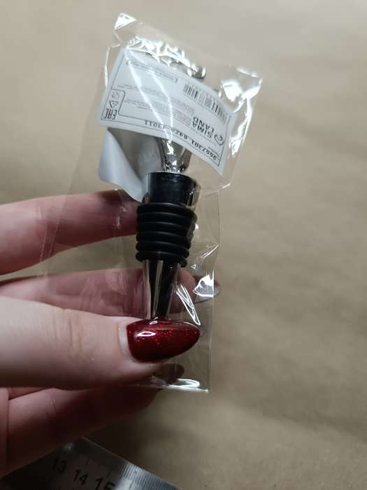 Фотография покупателя товара Пробка для бутылки новогодняя Magistro Deer, 12.5 см, цвет золотой - Фото 4