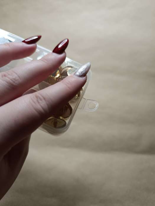 Фотография покупателя товара Органайзер для хранения мелочей, с подвесом, 10 ячеек, 13×7×2.2 см, прозрачный - Фото 6