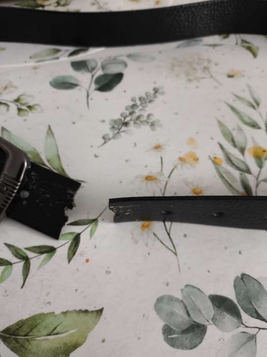 Фотография покупателя товара Ремень мужской, ширина 3.5 см, винт, один прокол, пряжка металл, чёрный - Фото 3