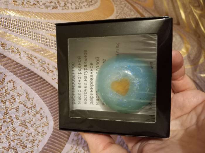 Фотография покупателя товара Коробка для бижутерии с PVC окном 8×8×3 см, розовый - Фото 2