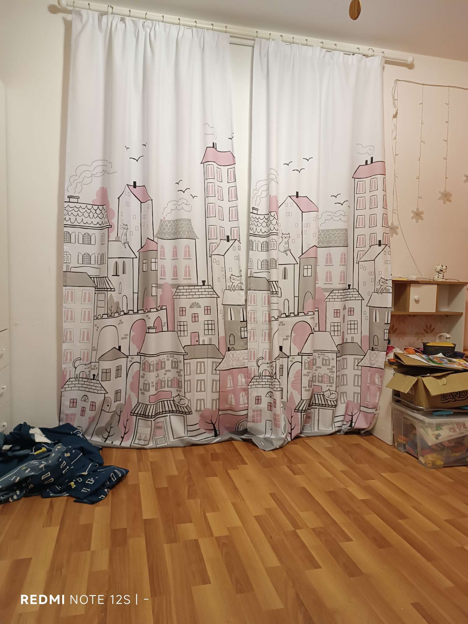 Фотография покупателя товара Шторы портьерные «Этель» Sweet home rose, 145×260 см, 2 шт., габардин - Фото 1