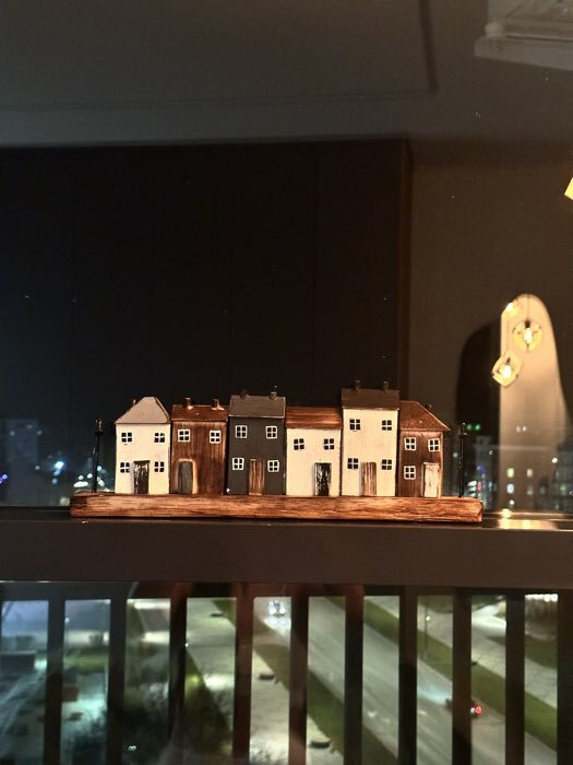 Фотография покупателя товара Вешалка «Улица», 36×5×12.5 см, дерево - Фото 3