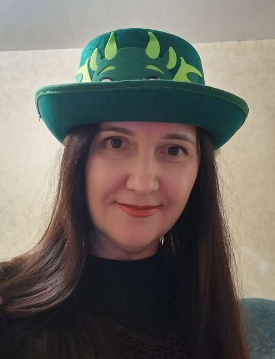 Фотография покупателя товара Карнавальная шляпа «Дракон», зелёная - Фото 1