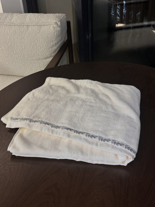 Фотография покупателя товара Полотенце махровое SL HOME: Floral «Айвори» 90×150 см, хлопок 100%, бежевое - Фото 1