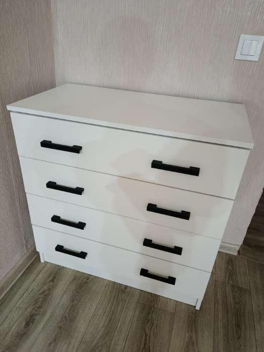 Фотография покупателя товара Комод для хранения «Эра», 800×830×440 мм, цвет венге/лоредо - Фото 1