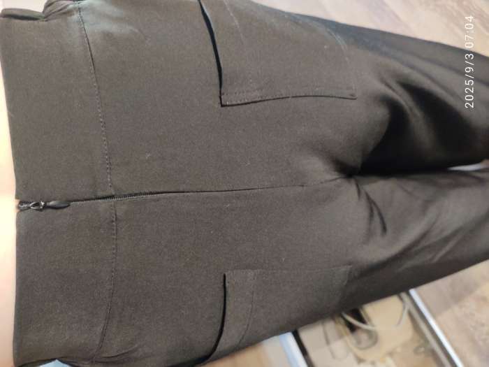 Фотография покупателя товара Брюки женские MINAKU: Casual Collection, чёрные, размер 44 - Фото 5