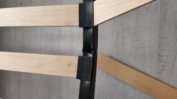 Фотография покупателя товара Кровать двуспальная «Рошаль», с ортопедическим основанием, 1600×2000 мм, велюр, цвет серый - Фото 15