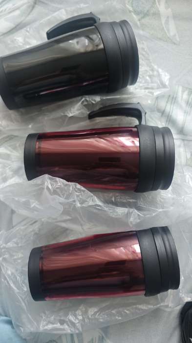 Фотография покупателя товара Термокружка Мастер К, 400 мл, 12.5×17 см, чёрная - Фото 1