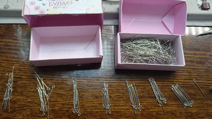 Фотография покупателя товара Булавки портновские, 30 мм, 500±10 шт., цвет серебряный - Фото 23