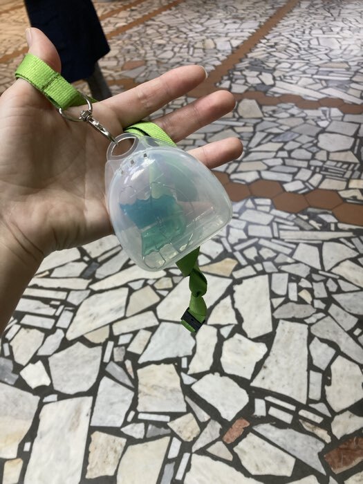 Фотография покупателя товара Контейнер для протезов, стоматологический, 8×7×3 см, прозрачный - Фото 1